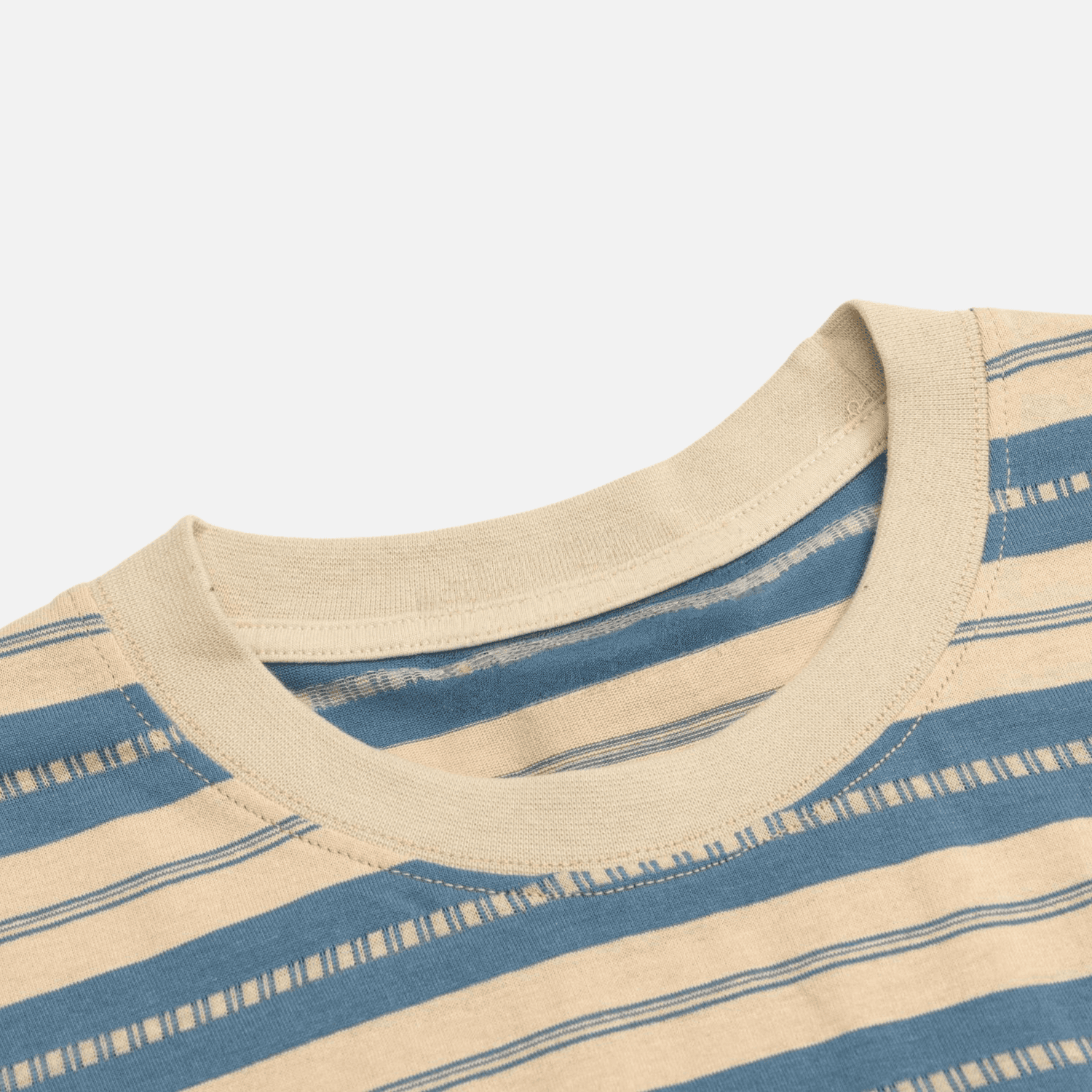 Unique Striped Graphic Tee