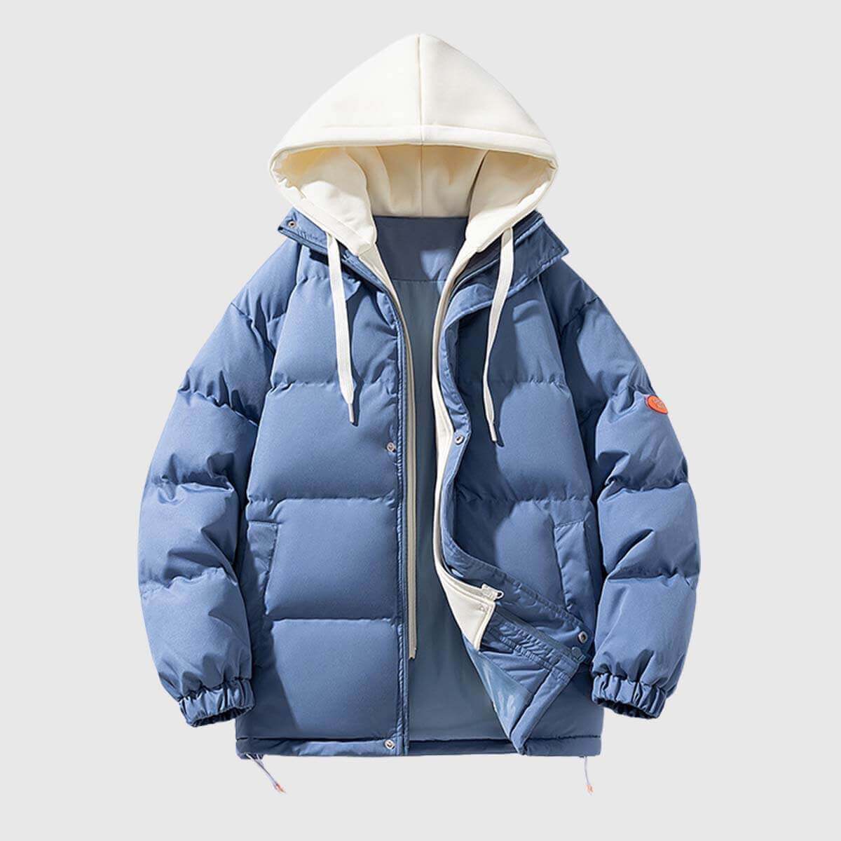 Two-in-One Hooded Puffer Coat