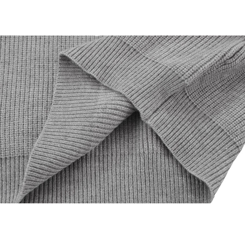 Denim Patchwork Design Pullover