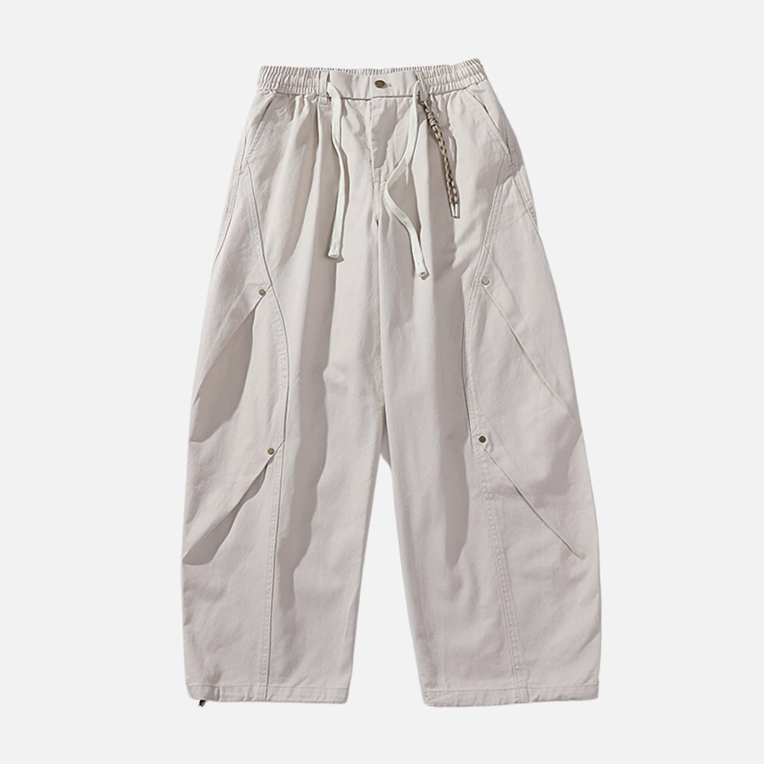 Stitched Casual Cargo Pants