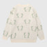 Jersey con bordado de mariposas
