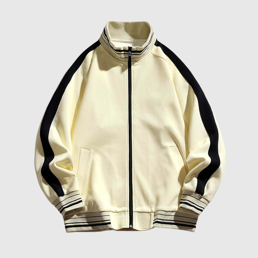 Chaqueta deportiva con bloques de color