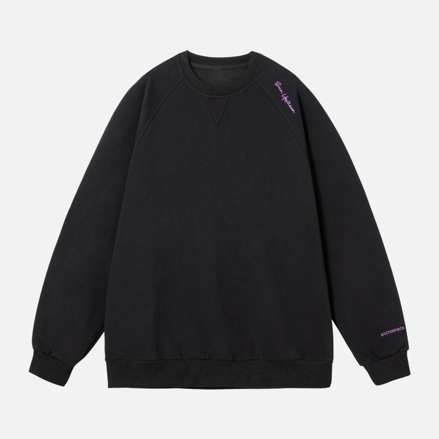 400G Colorblock Embroidered Sweatshirt