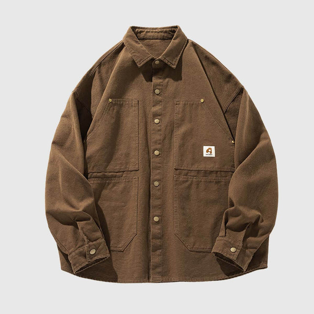 Camisa vaquera lavada vintage
