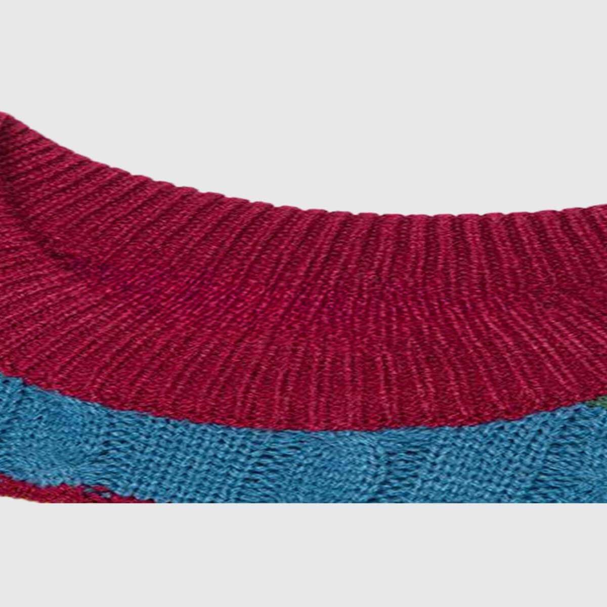 Pullover mit geometrischem Farbblock