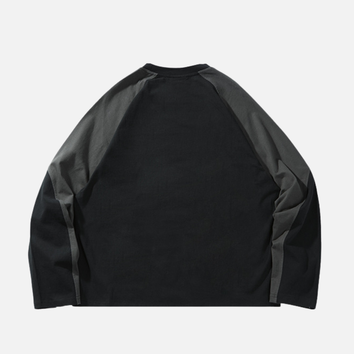 Colorblock Cotton Crewneck Sweatshirt