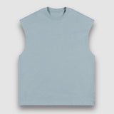 Simple Solid Color Vest