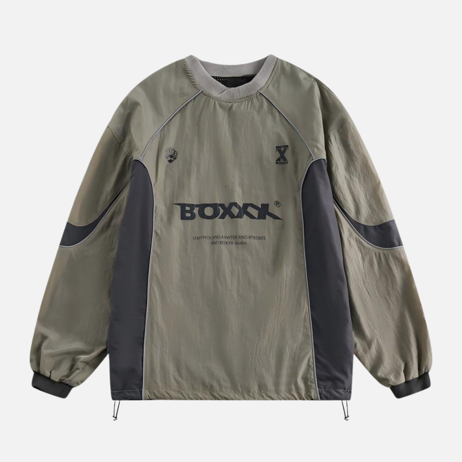 Outdoor-Renn-T-Shirt mit Farbkontrasten