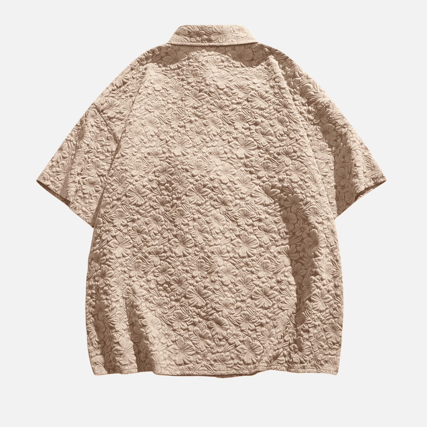 Textured Floral Shirt