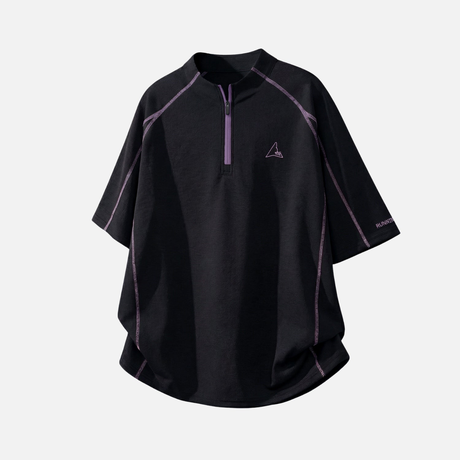Cooling Quick-Dry Half-Zip Tee