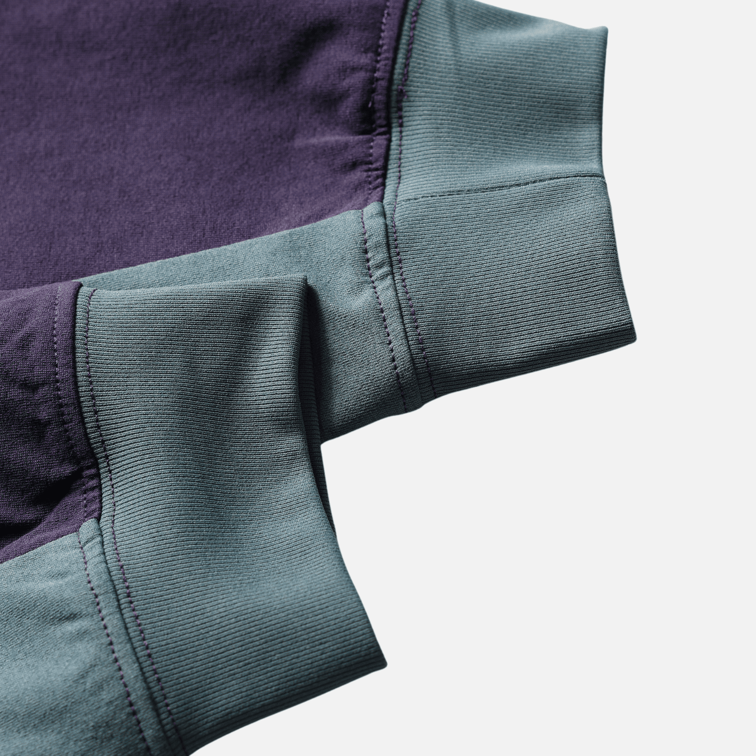 Patchwork Drawstring Long-Sleeve Tee