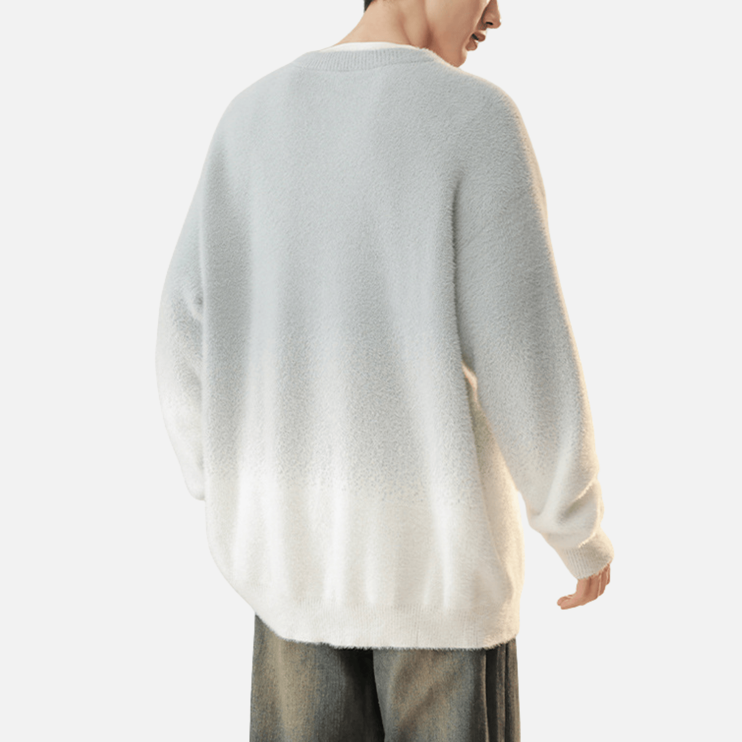 Strickpullover mit Farbverlauf