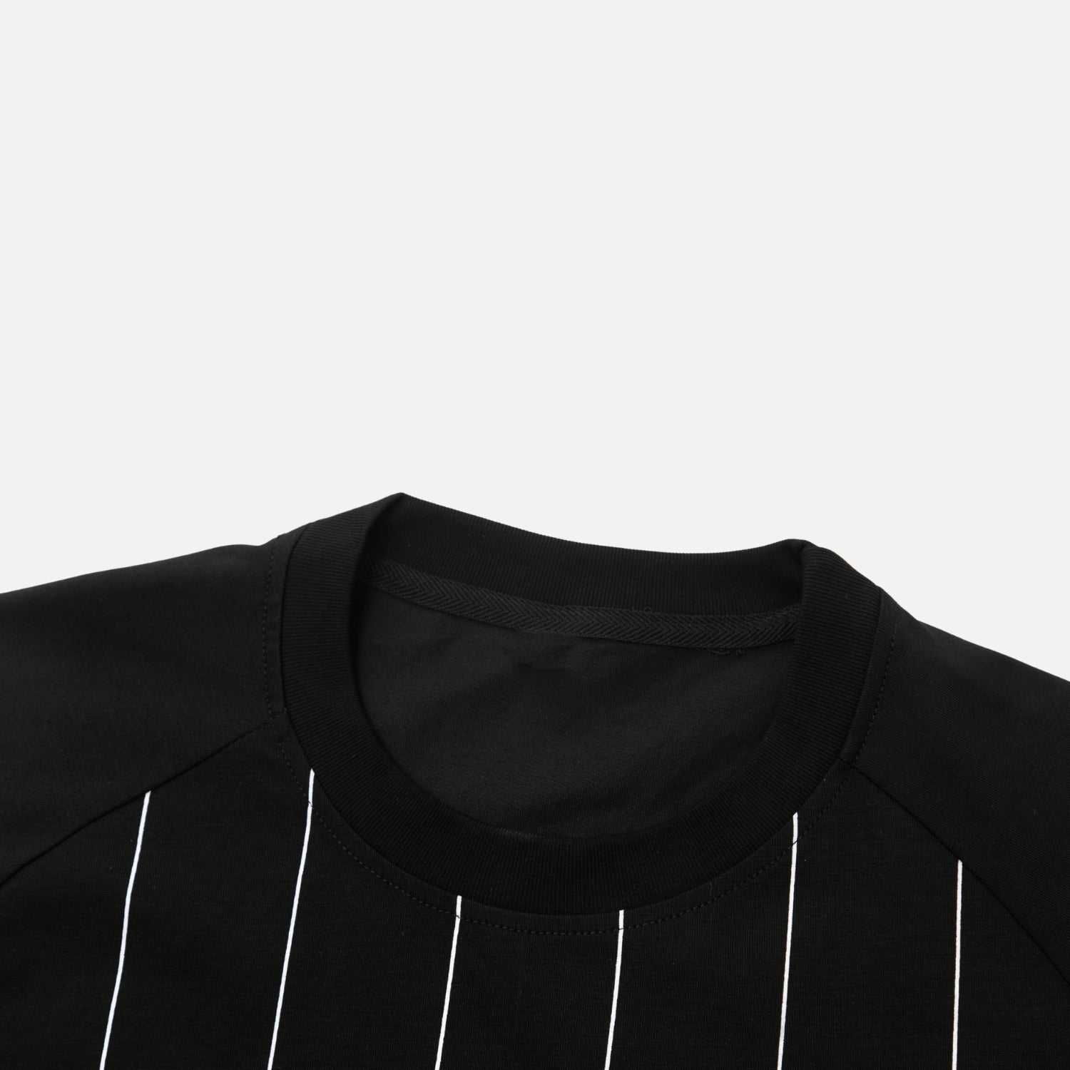 Camiseta Vintage Estampada a Rayas