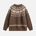 Fair Isle Knit Sweater