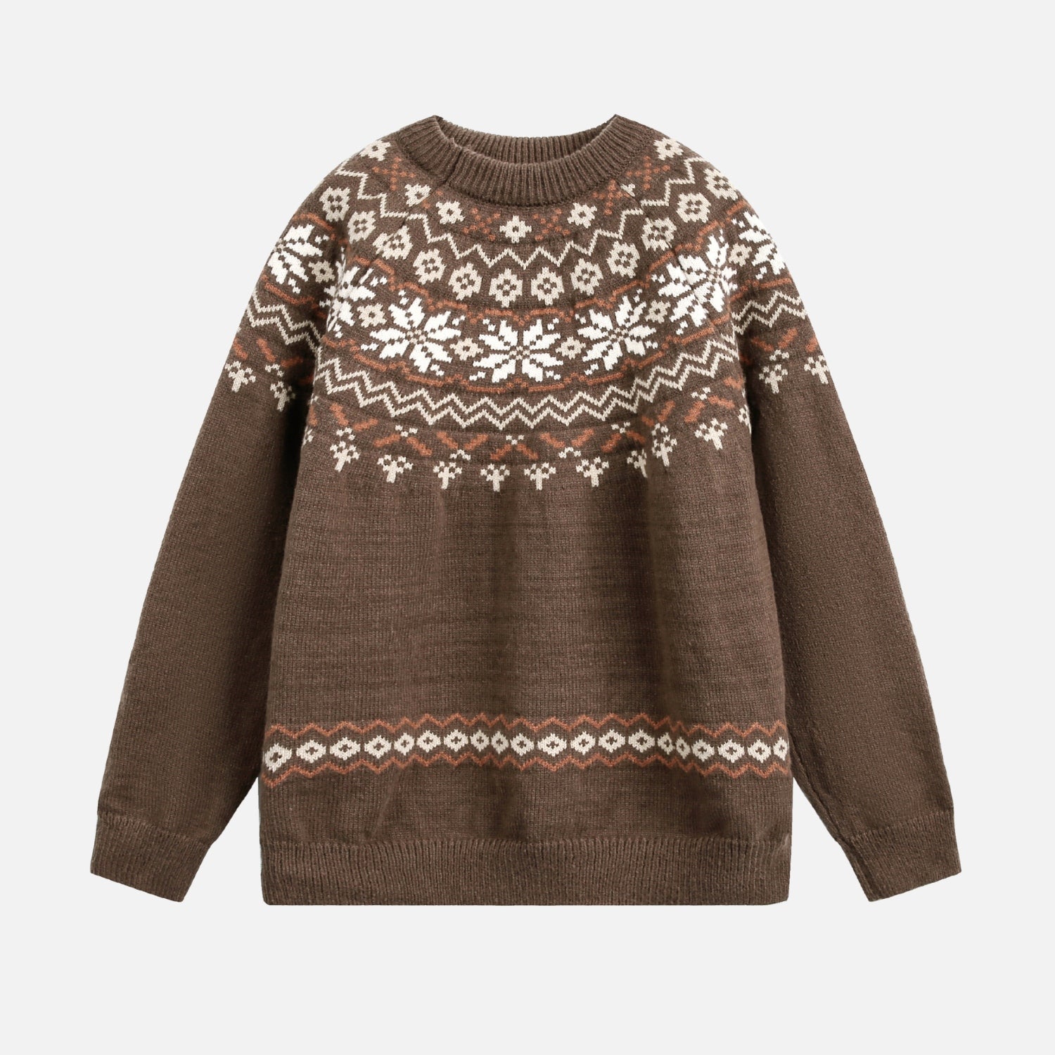 Fair Isle Knit Sweater