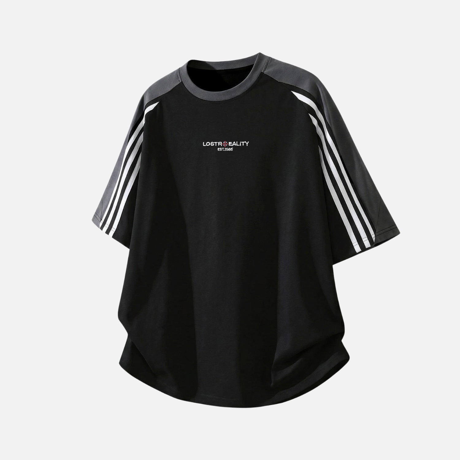 Vintage Raglan Graphic Cotton Tee