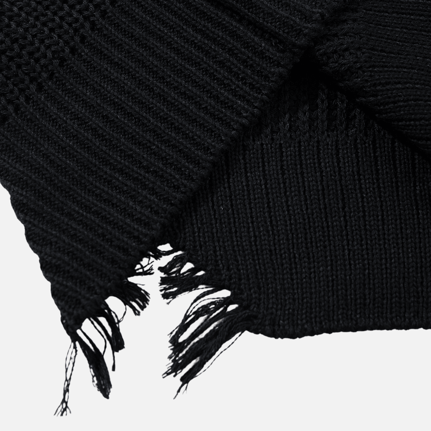 Skull Sleeveless Knit Sweater