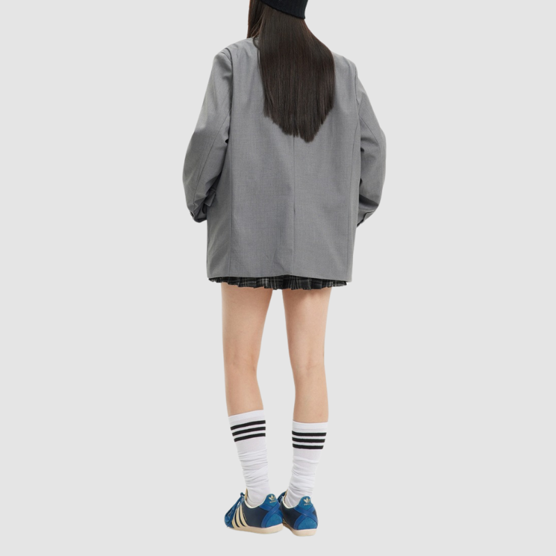 Graffiti-Inspired Vintage Blazer