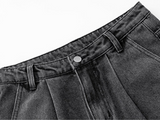 Washed Vintage Denim Pants