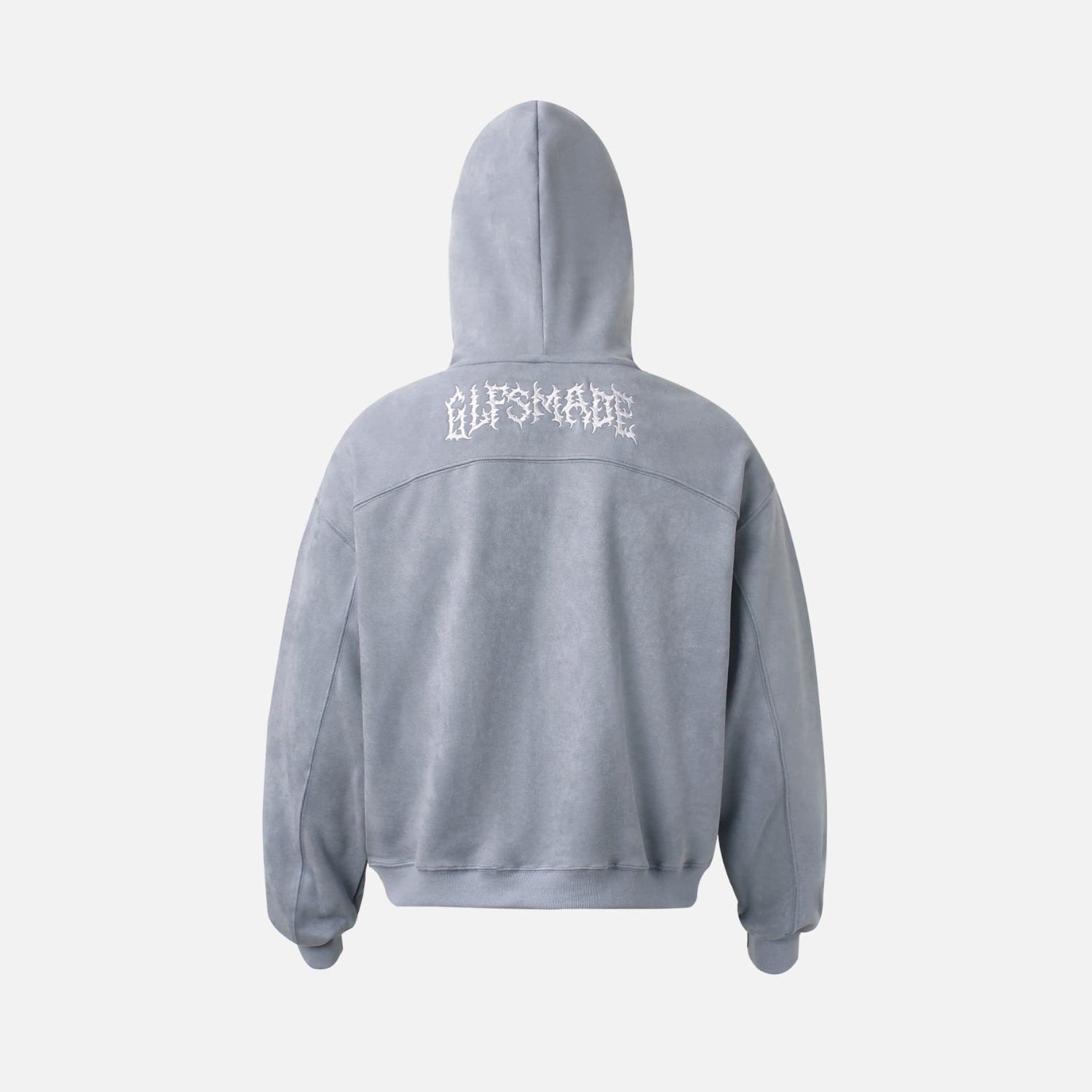 Retro Suede Hoodie Jacket