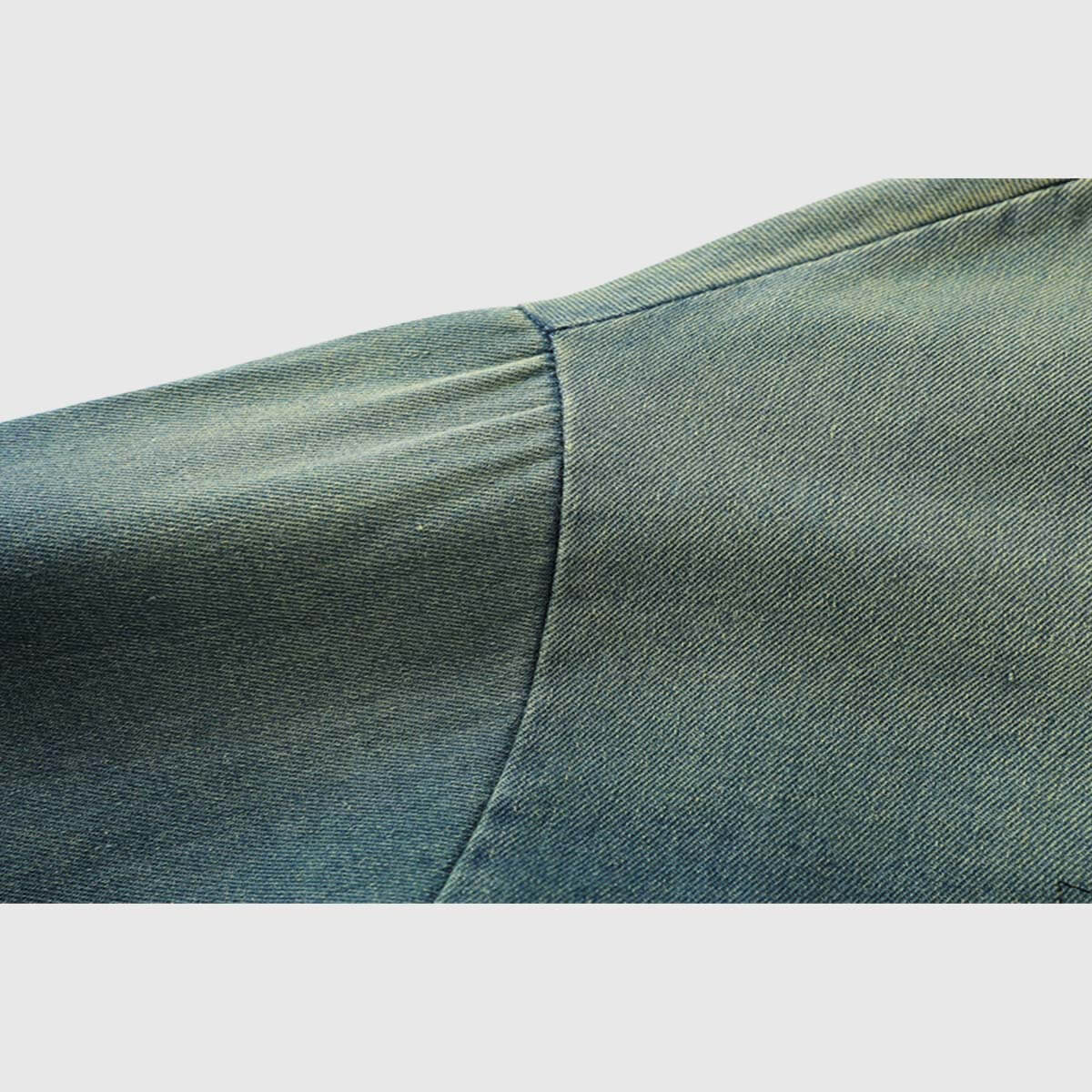 Jersey vaquero de patchwork