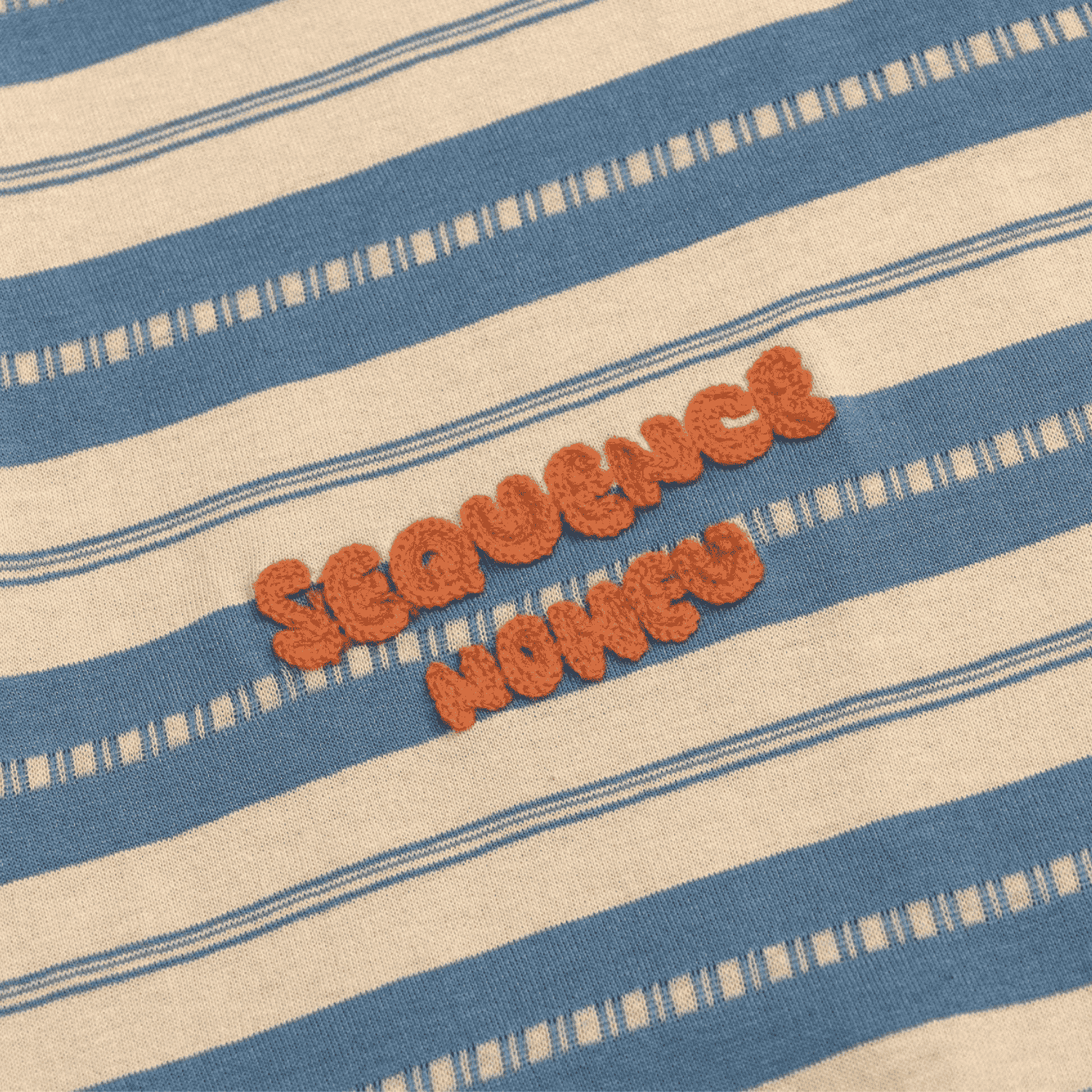 Unique Striped Graphic Tee
