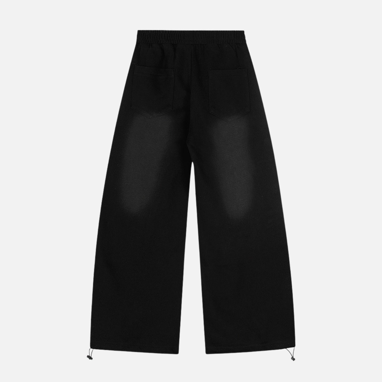 Drawstring Colorblock Spray Pants