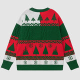 Cute Santa Embroidered Pullover