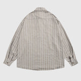 Camisa vintage de rayas verticales