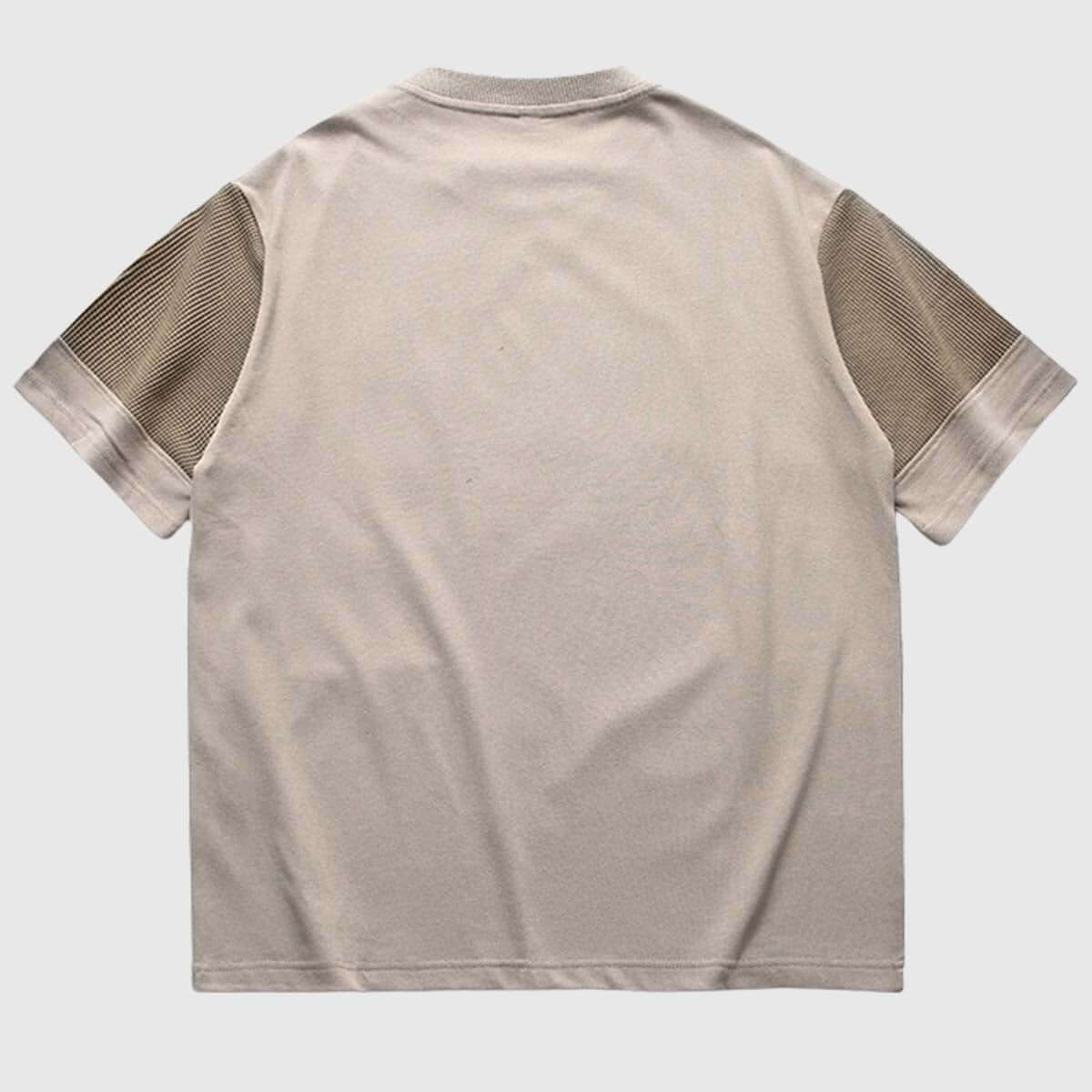 Patchwork Casual Tee