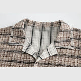 Camisas de rayas con parche de bolsillo