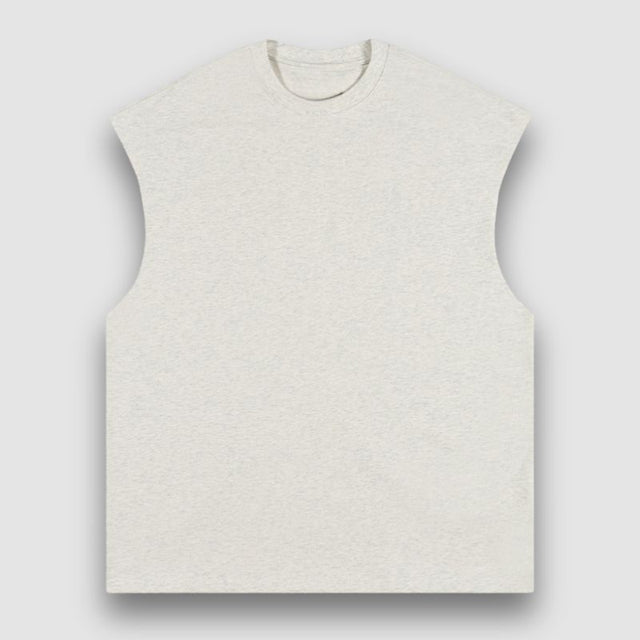 Simple Solid Color Vest