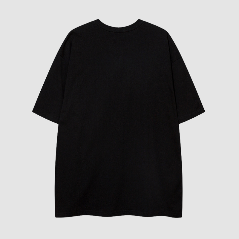 Camiseta con parche de estrella callejera
