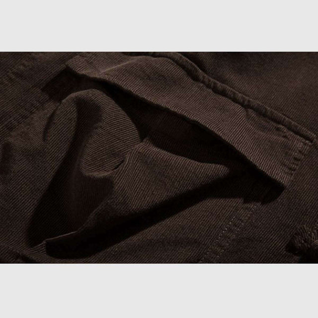Brown Casual Utility Shirt