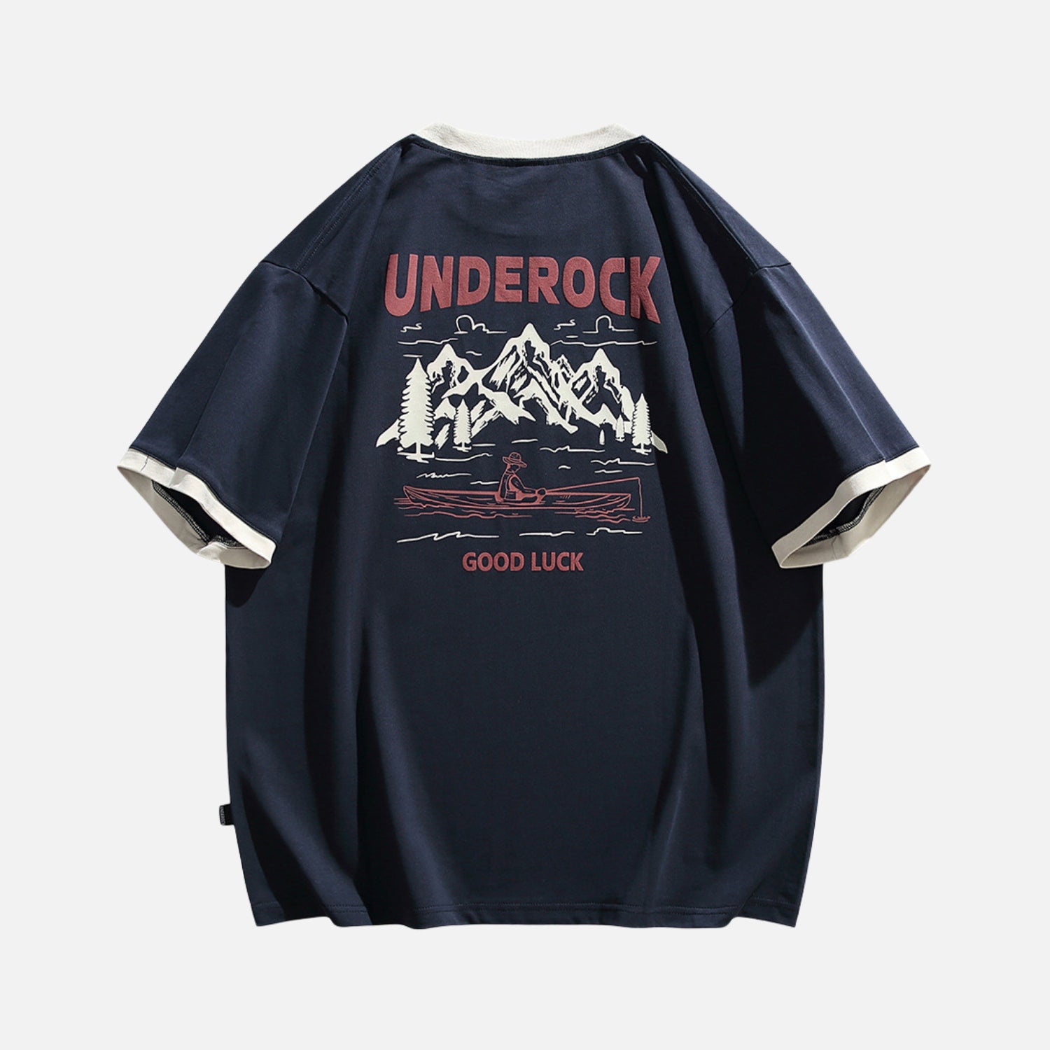 Camiseta de algodón con estampado gráfico