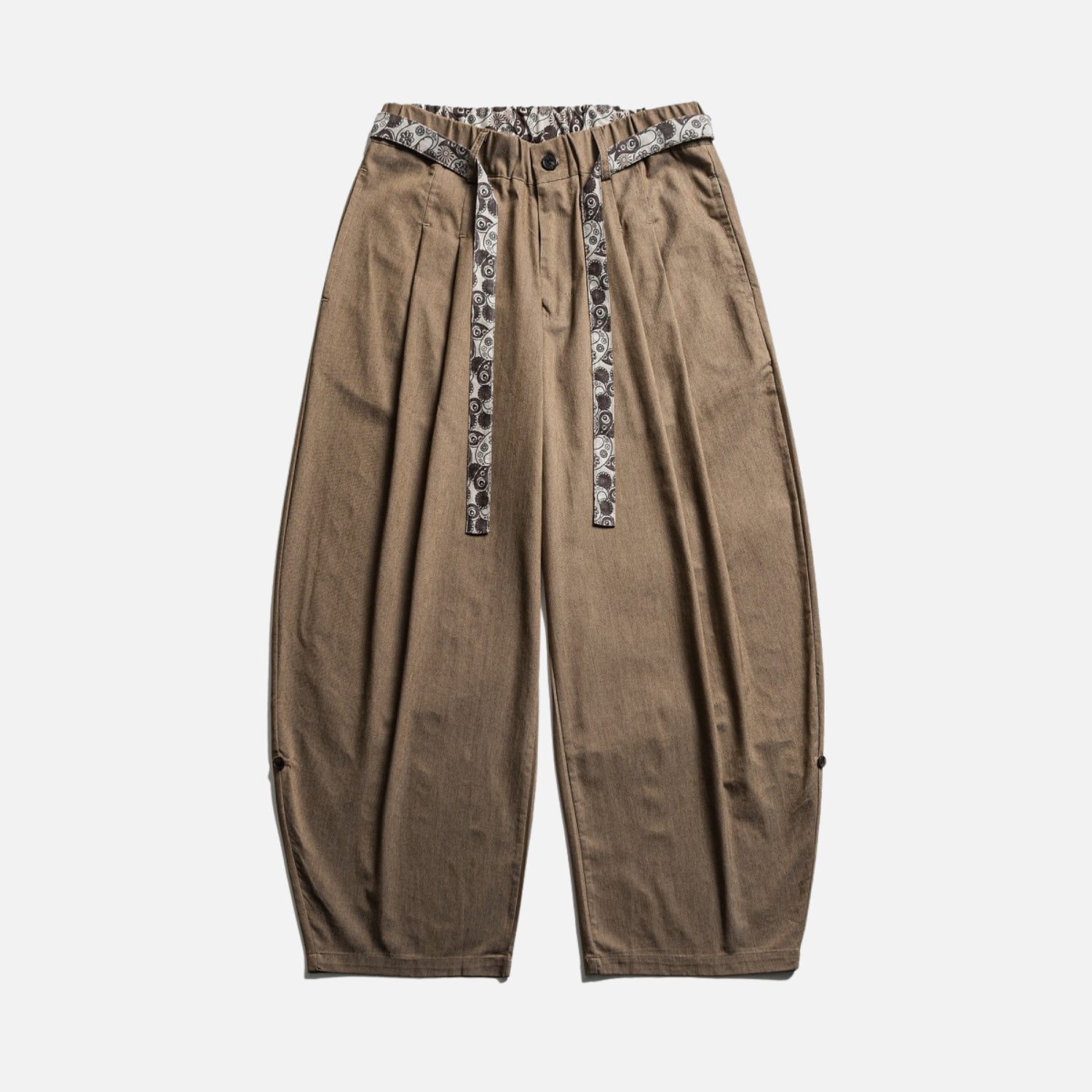 Wide-Leg Casual Baggy Pants