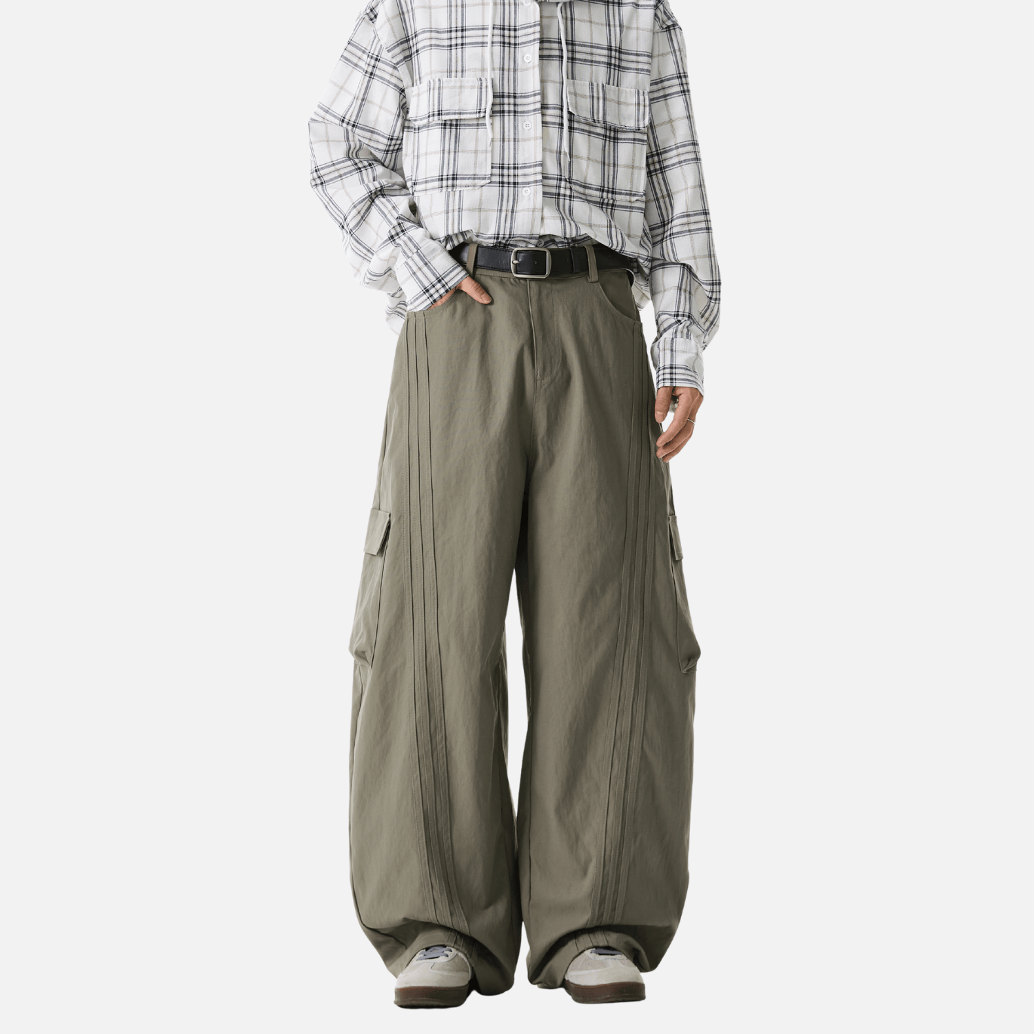 Vintage Patchwork Cargo Pants