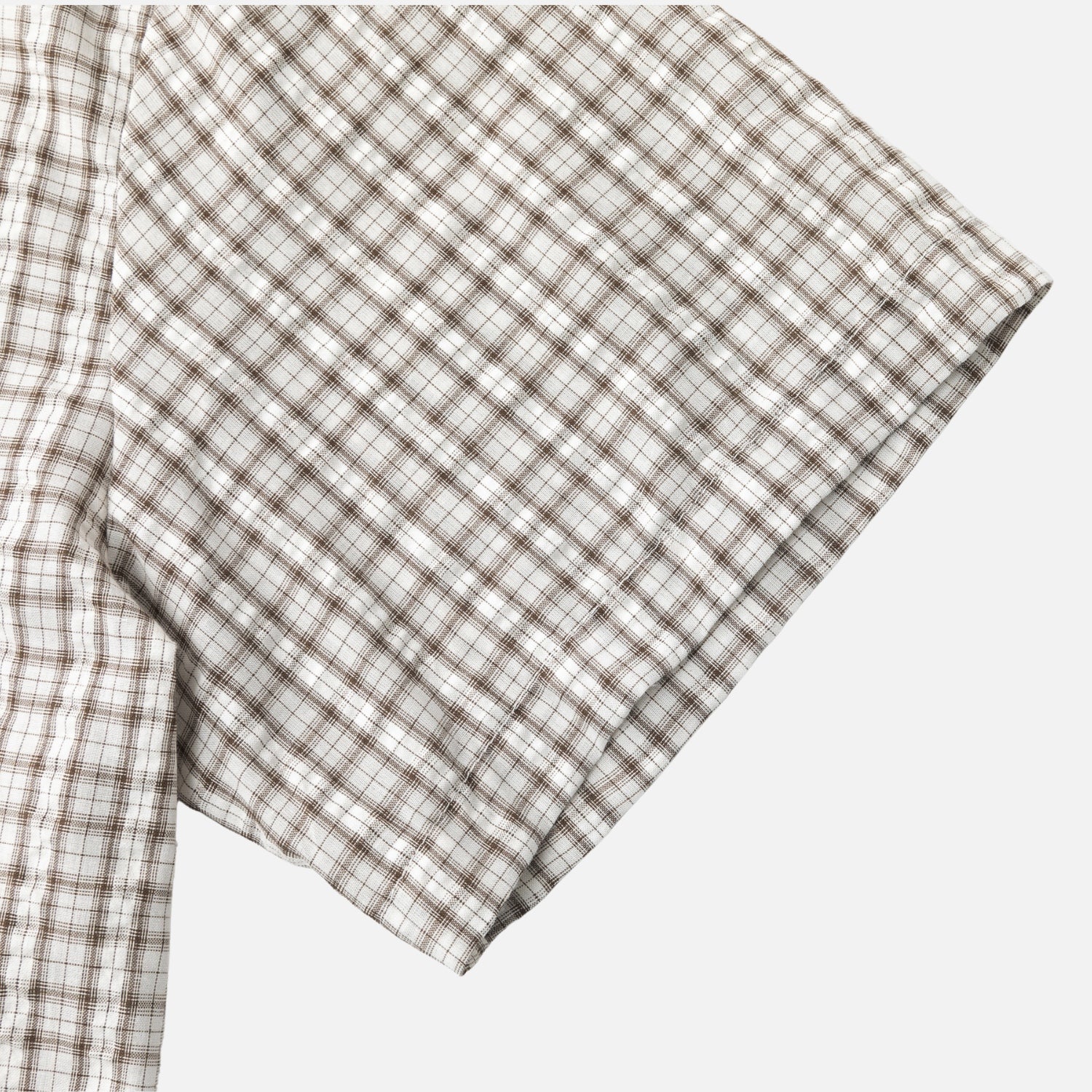 Camisa a cuadros con bloques de color