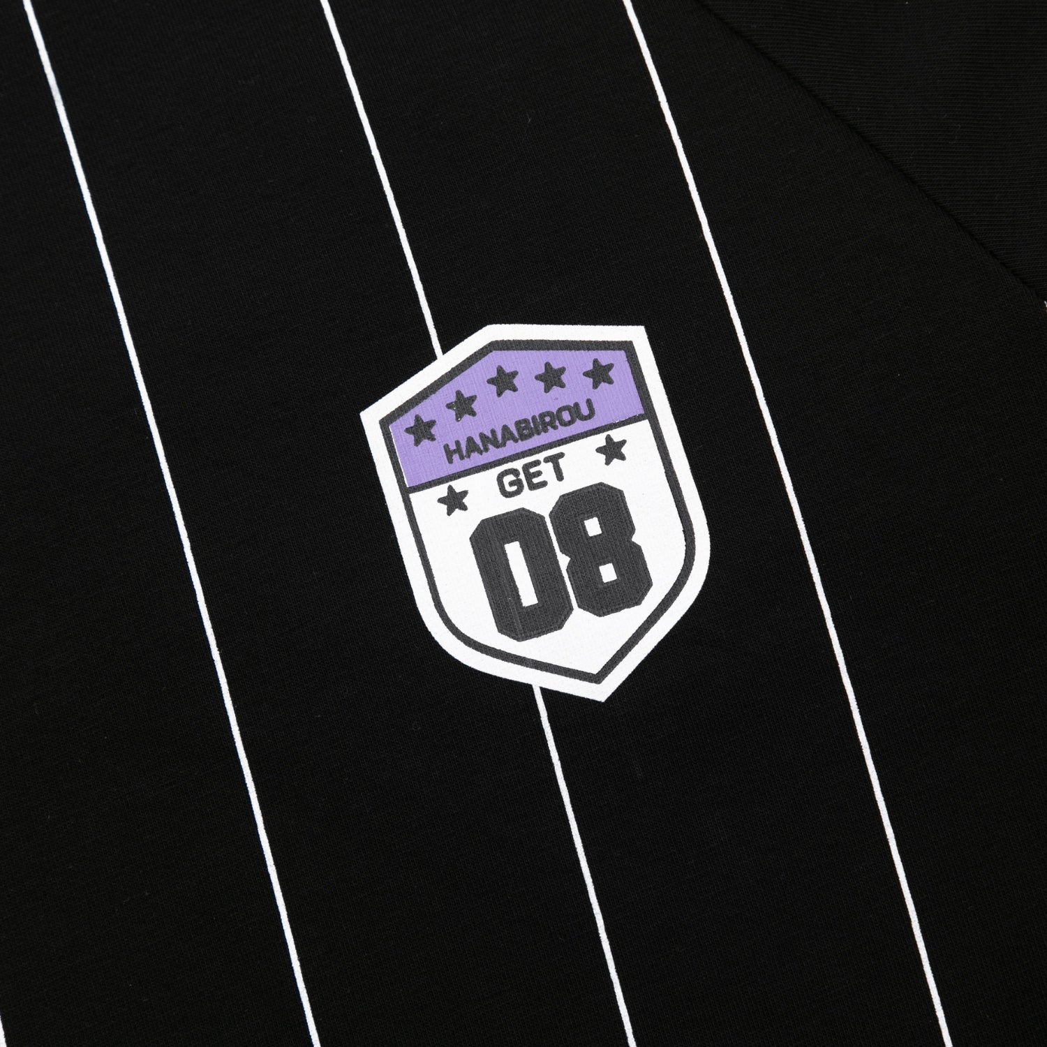 Camiseta Vintage Estampada a Rayas