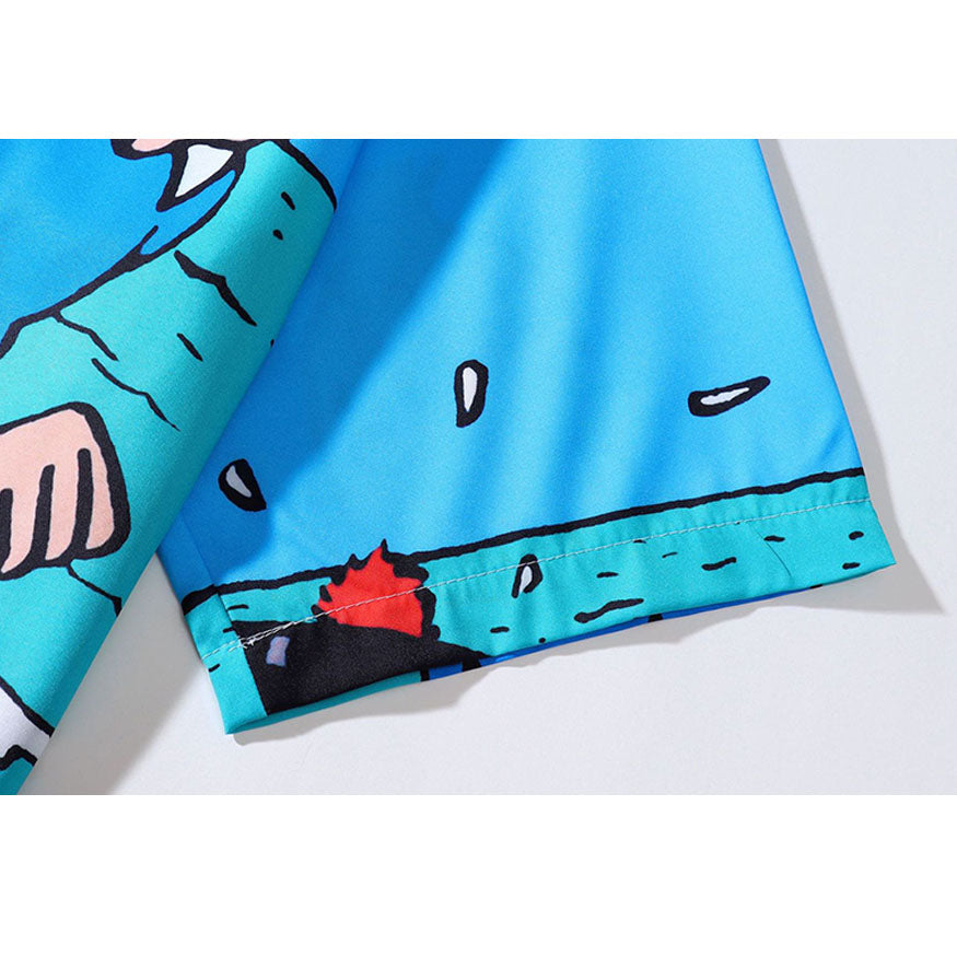 Sommershirts mit Comic-Print