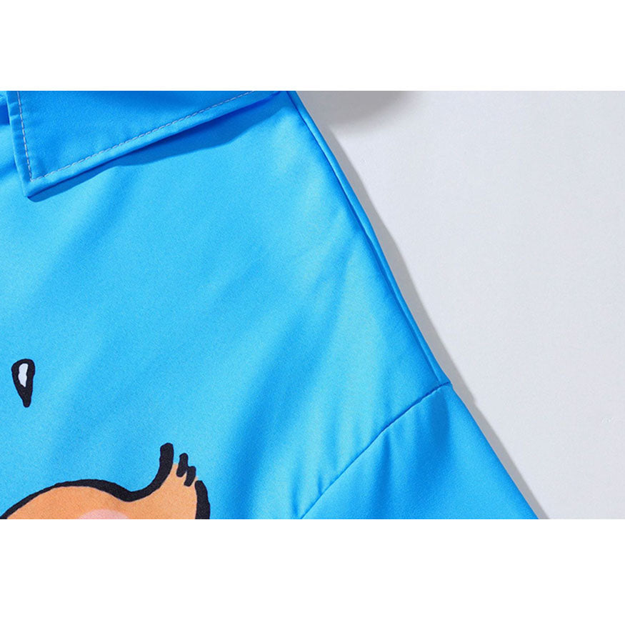 Sommershirts mit Comic-Print