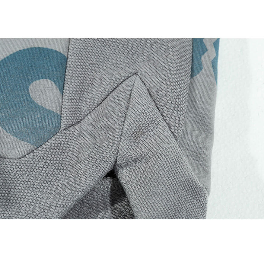 Shorts mit Kordelzug und Wolkenmuster