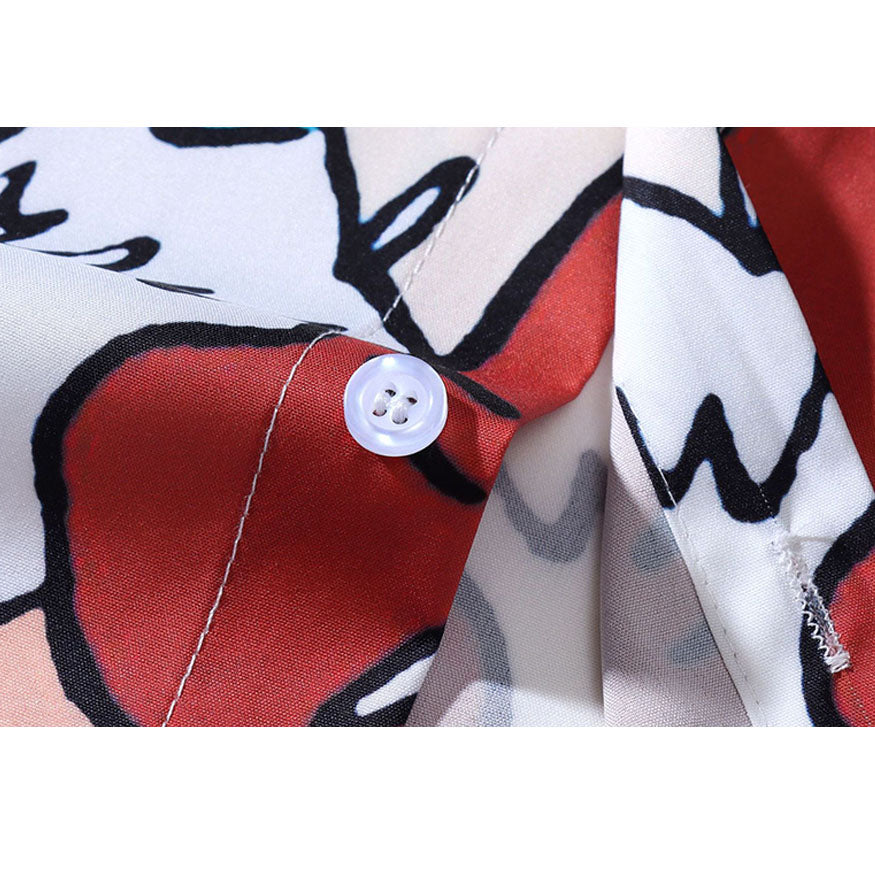 Sommershirts mit Comic-Print