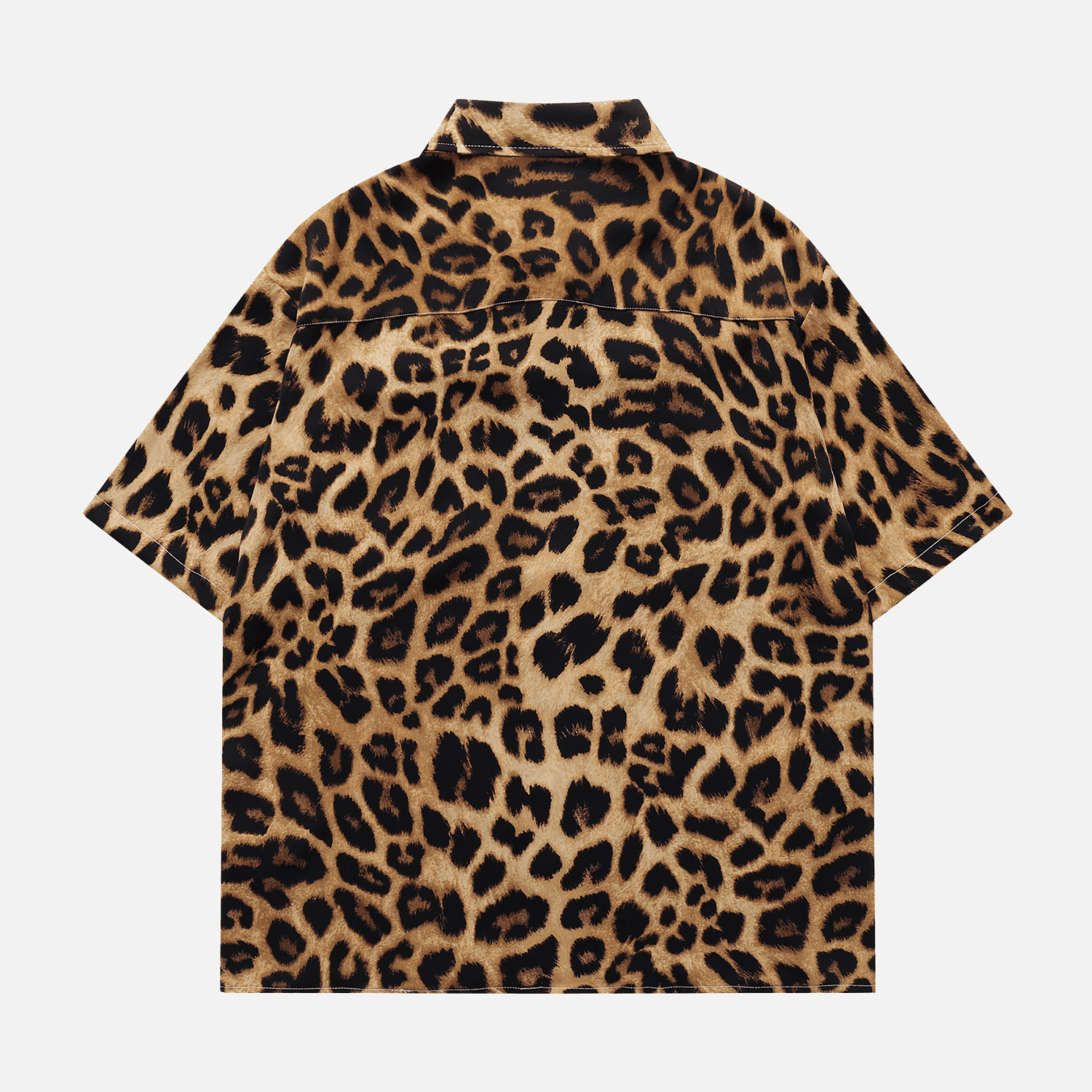 Retro Leopard Print Shirt
