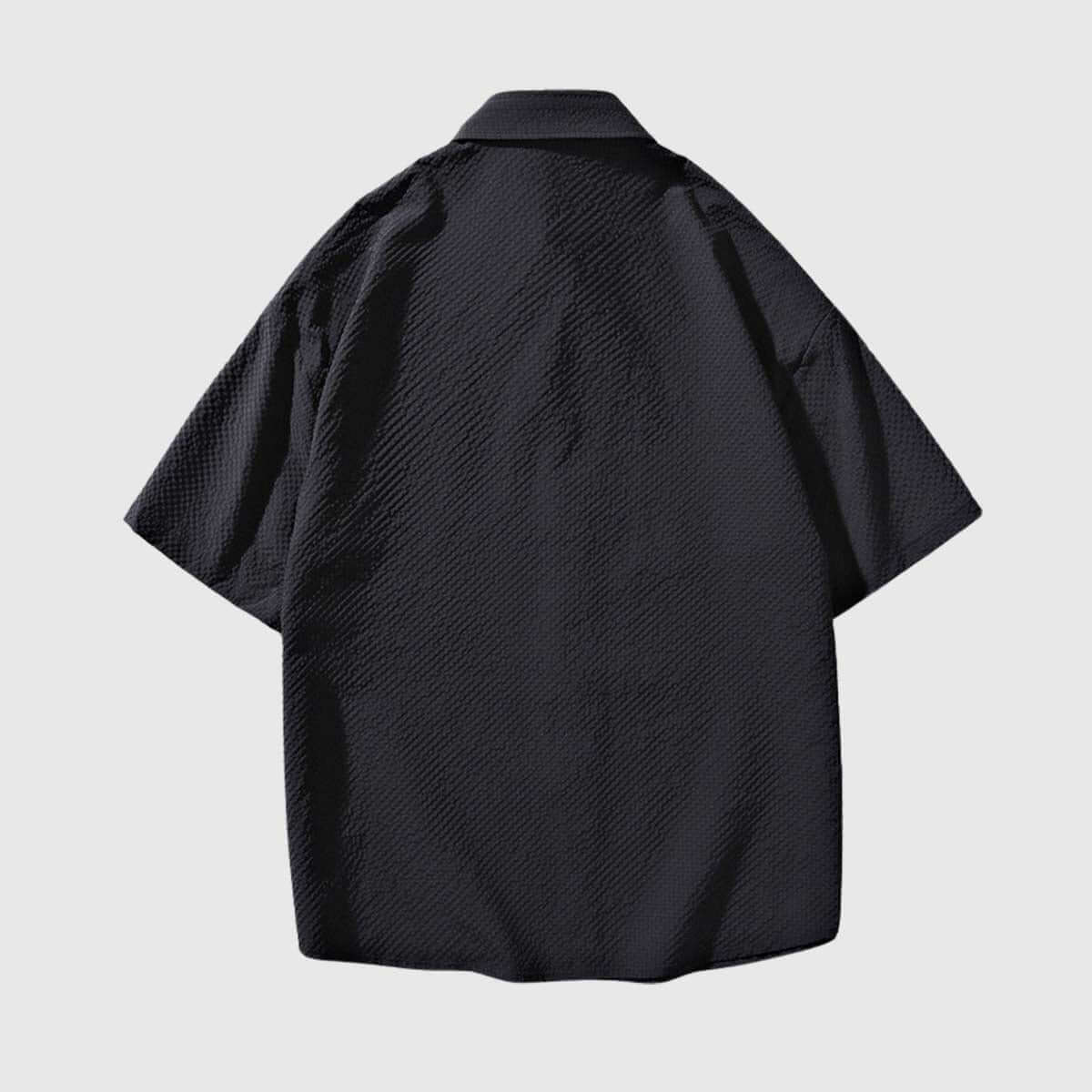 Camisa con estampado urbano de cachemira