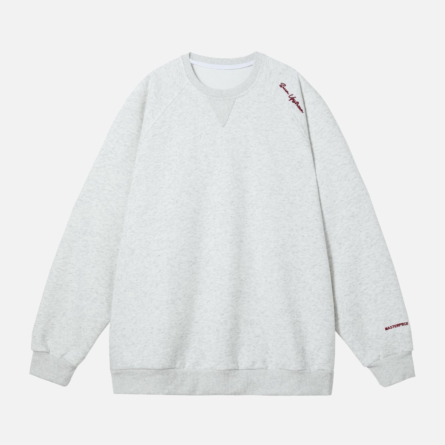 400G Colorblock Embroidered Sweatshirt