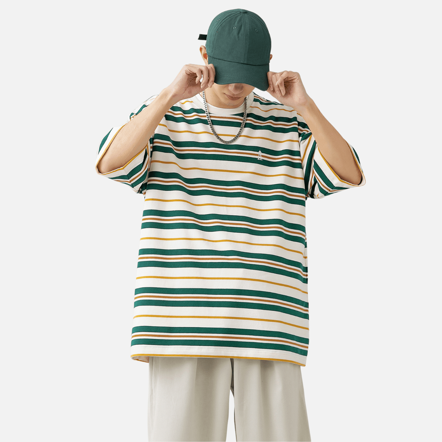 Camiseta vintage a rayas