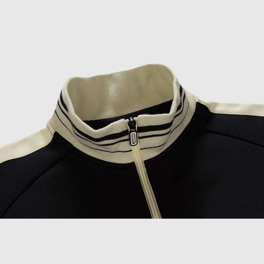 Chaqueta deportiva con bloques de color