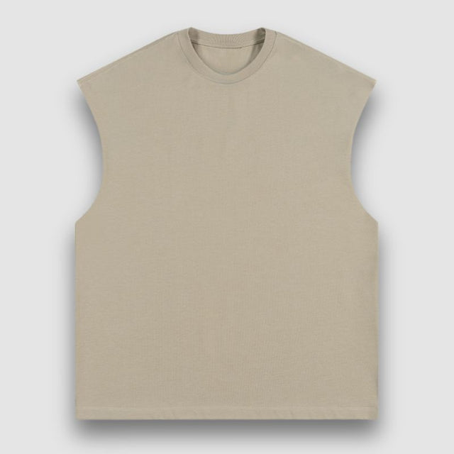 Simple Solid Color Vest