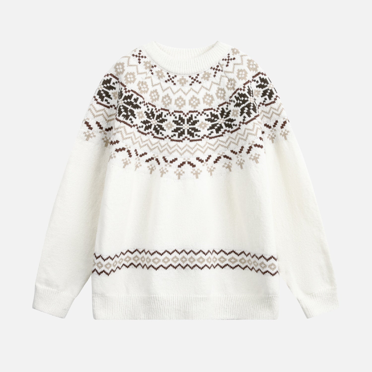 Fair Isle Knit Sweater